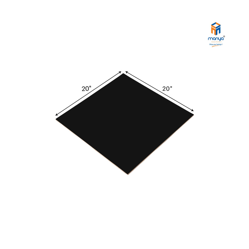 Cake Base Square Gold / White / Black  20"