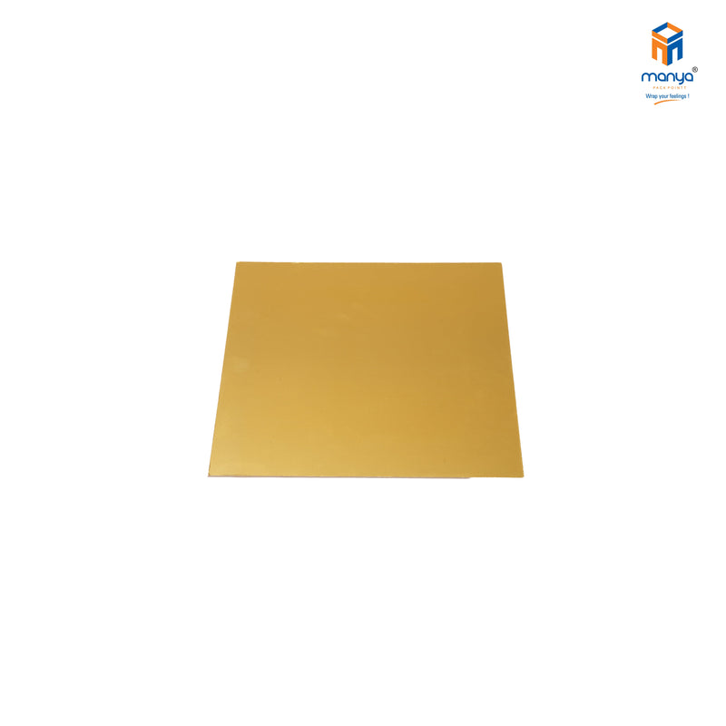 Cake Base Square Gold / White / Black  20"